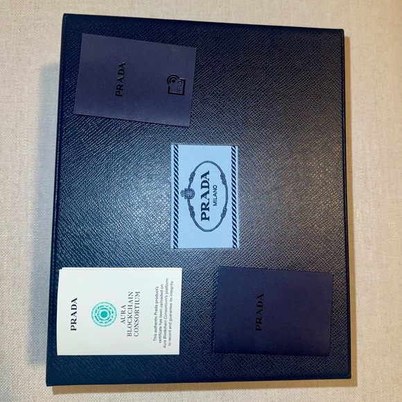 PRADA Small Leather Bag in Pink. Brand new from Saks Fifth Ave. - Picture 8 of 12